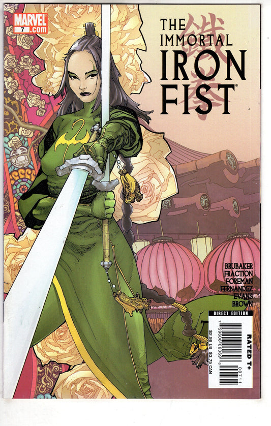 MARVEL COMICS COMIC BOOK IMMORTAL IRON FIST #7