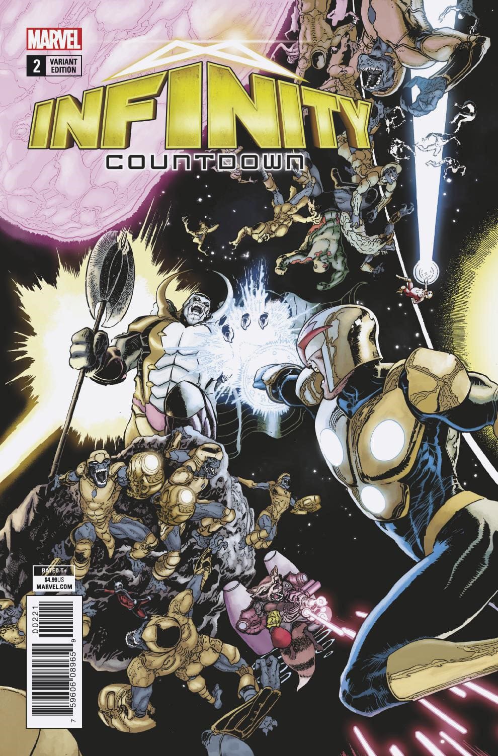 MARVEL COMICS COMIC BOOK INFINITY COUNTDOWN #2 (OF 5) KUDER CONNECTING VAR LEG  [VF/NM]