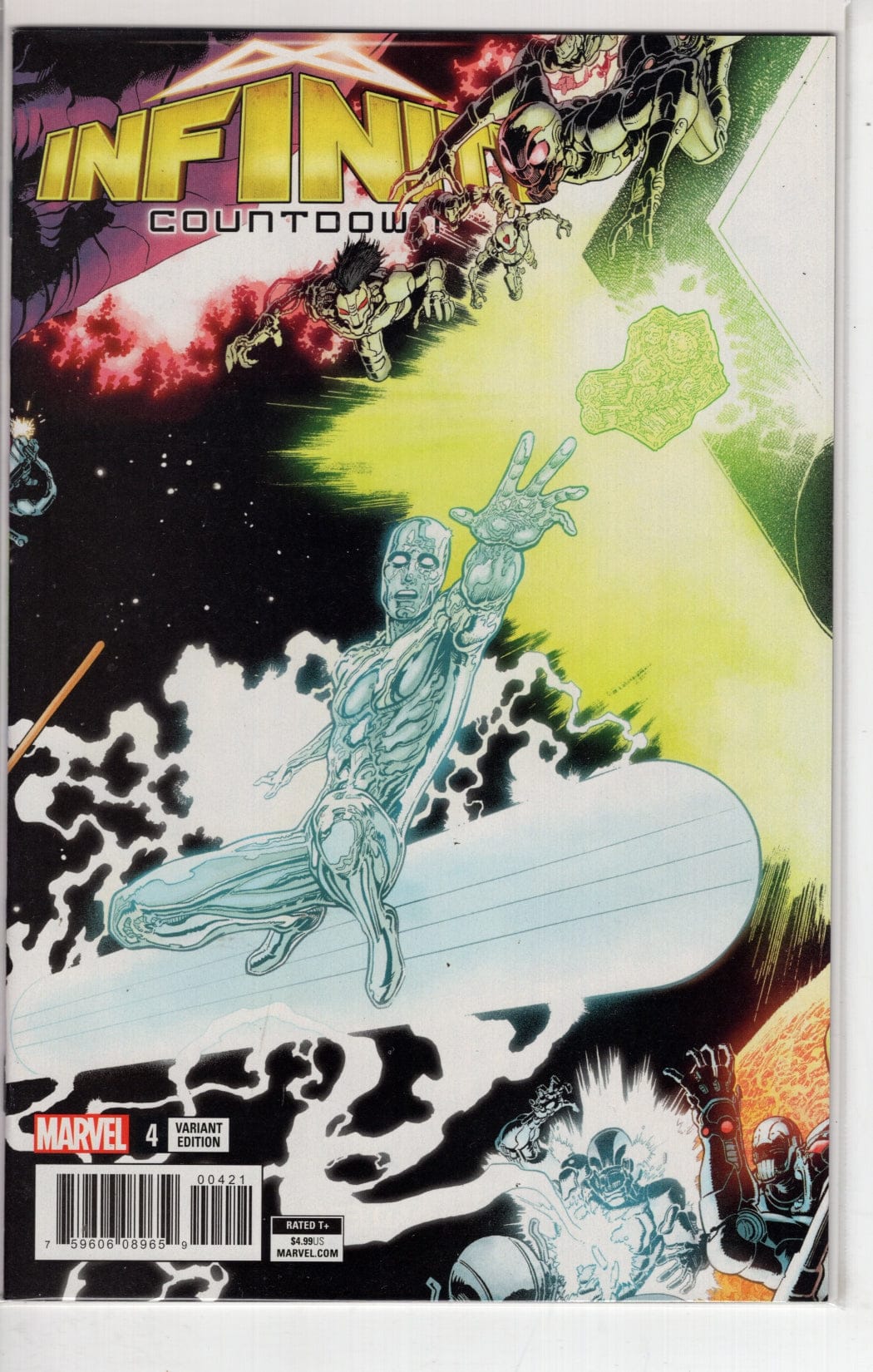 MARVEL COMICS COMIC BOOK INFINITY COUNTDOWN #4 (OF 5) KUDER CONNECTING VAR  [VF/NM]