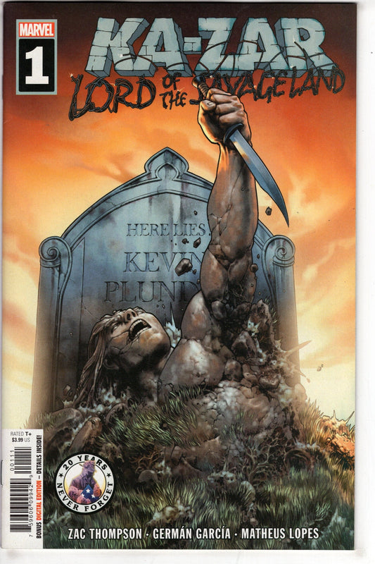 MARVEL COMICS COMIC BOOK KA-ZAR LORD SAVAGE LAND #1 (OF 5)