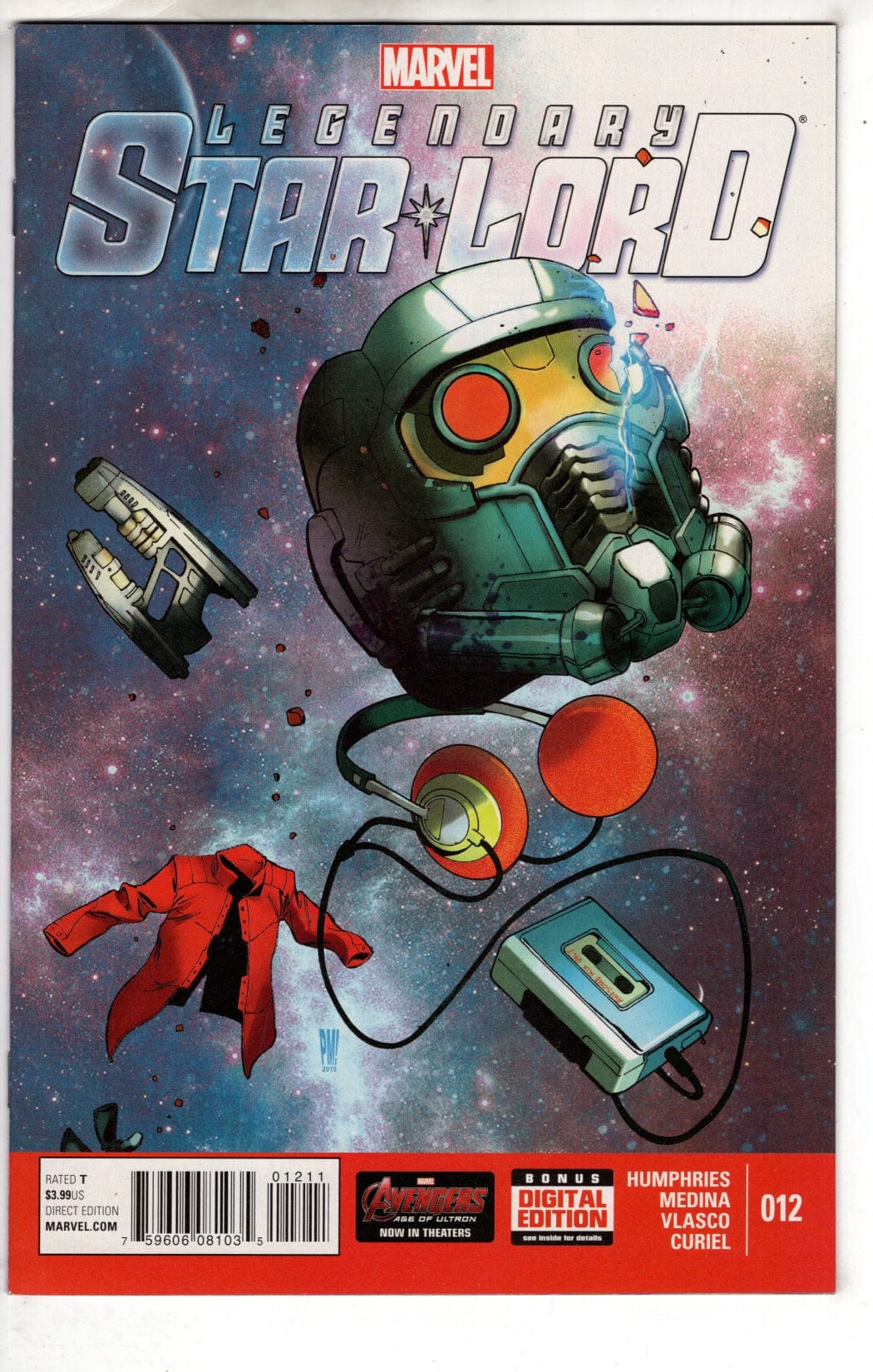 MARVEL COMICS COMIC BOOK LEGENDARY STAR LORD #12 (VF/NM)