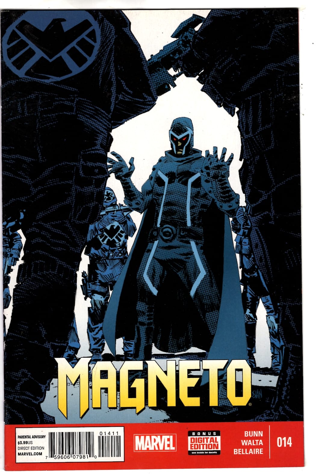 MARVEL COMICS COMIC BOOK MAGNETO #14 (VF)
