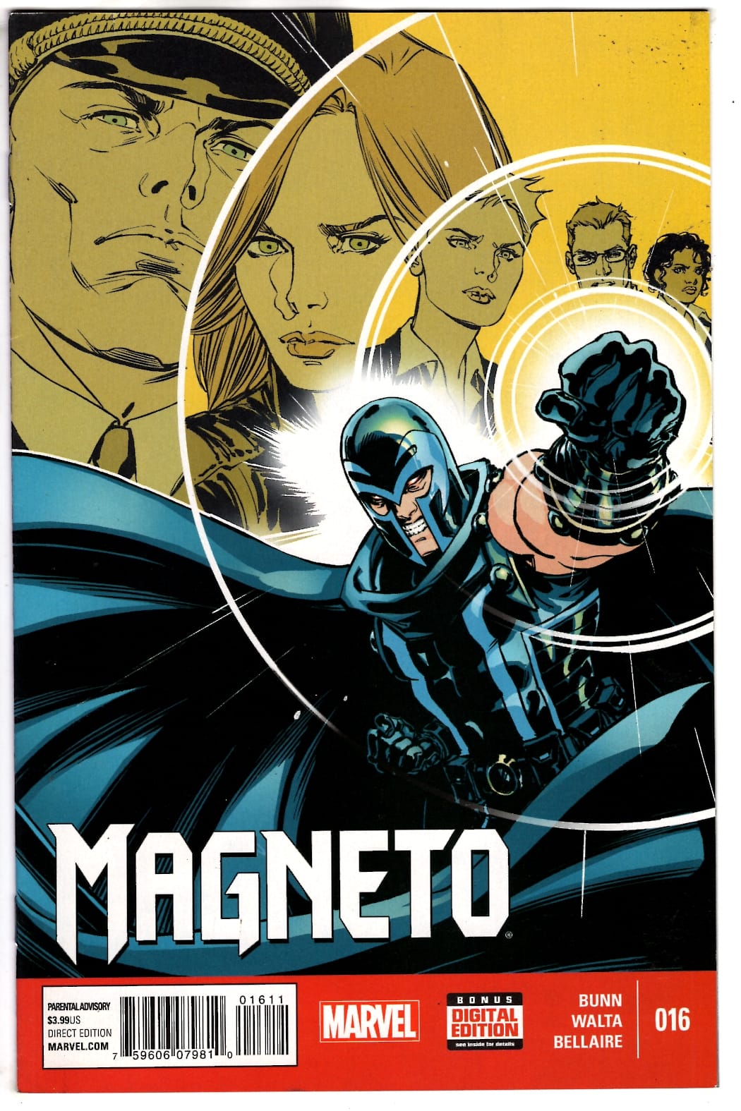 MARVEL COMICS COMIC BOOK MAGNETO #16 (VF)