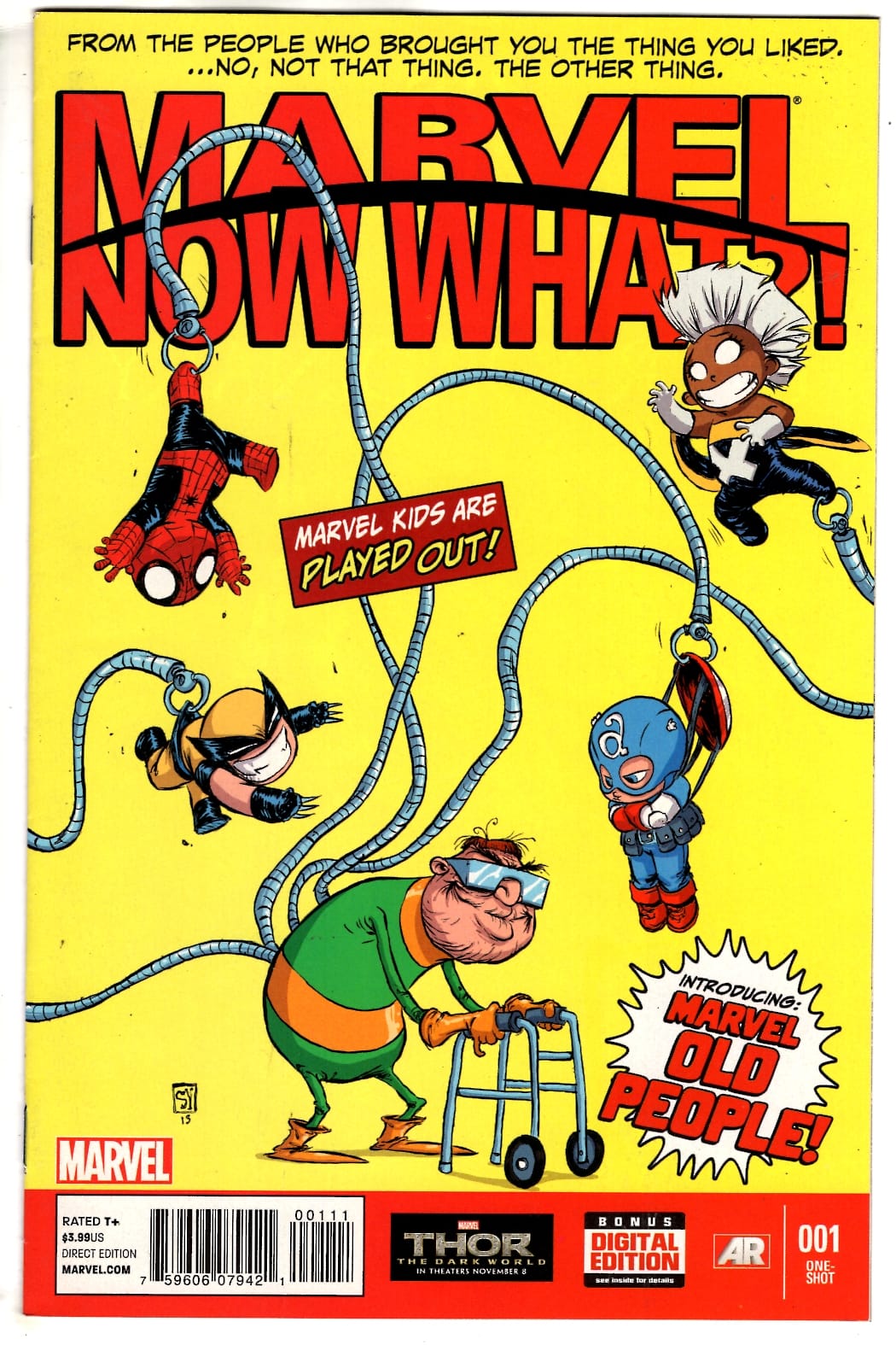 MARVEL COMICS COMIC BOOK MARVEL NOW WHAT #1 (FN/VF)