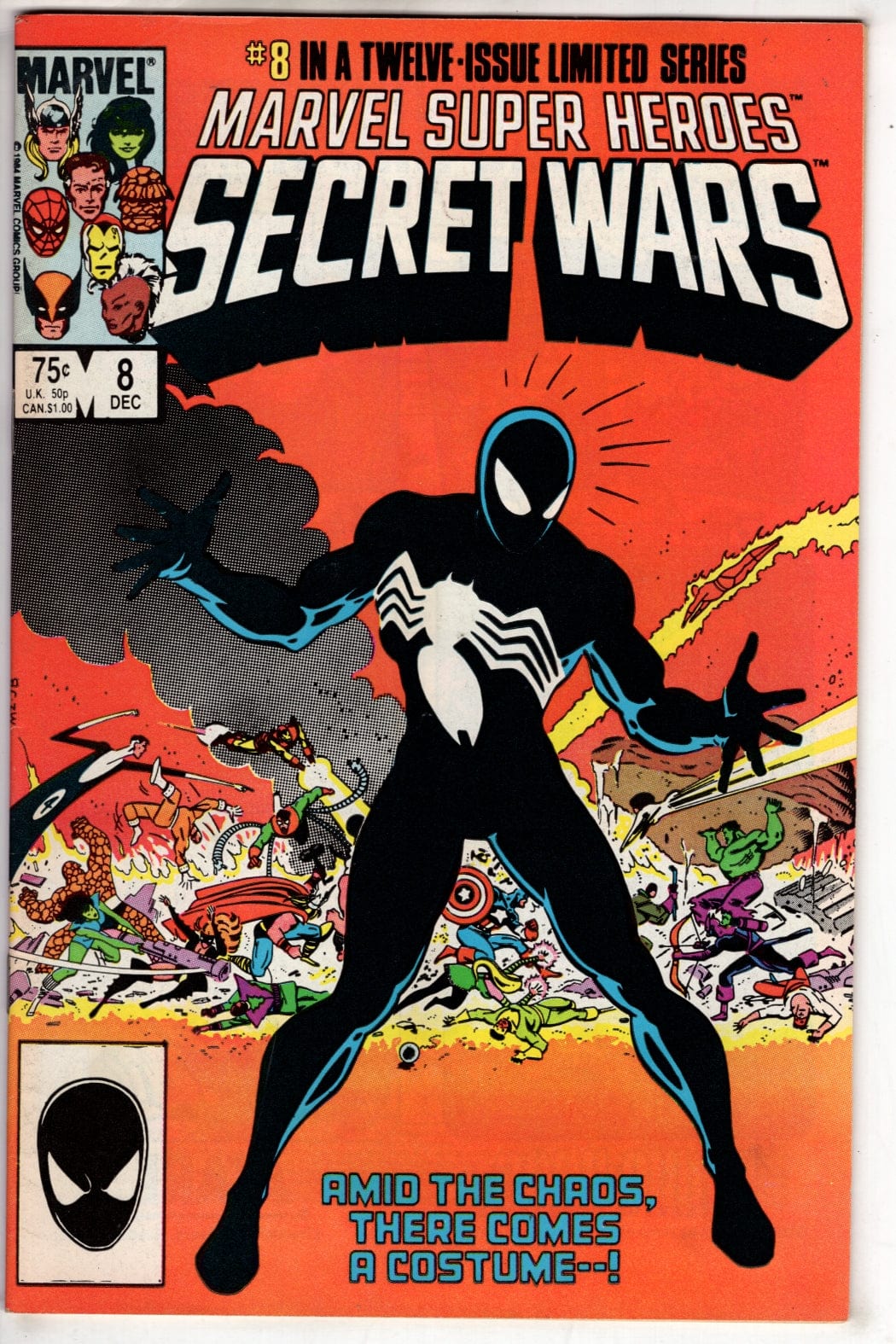 MARVEL COMICS COMIC BOOK Marvel Super Heroes Secret Wars (1984) #8D