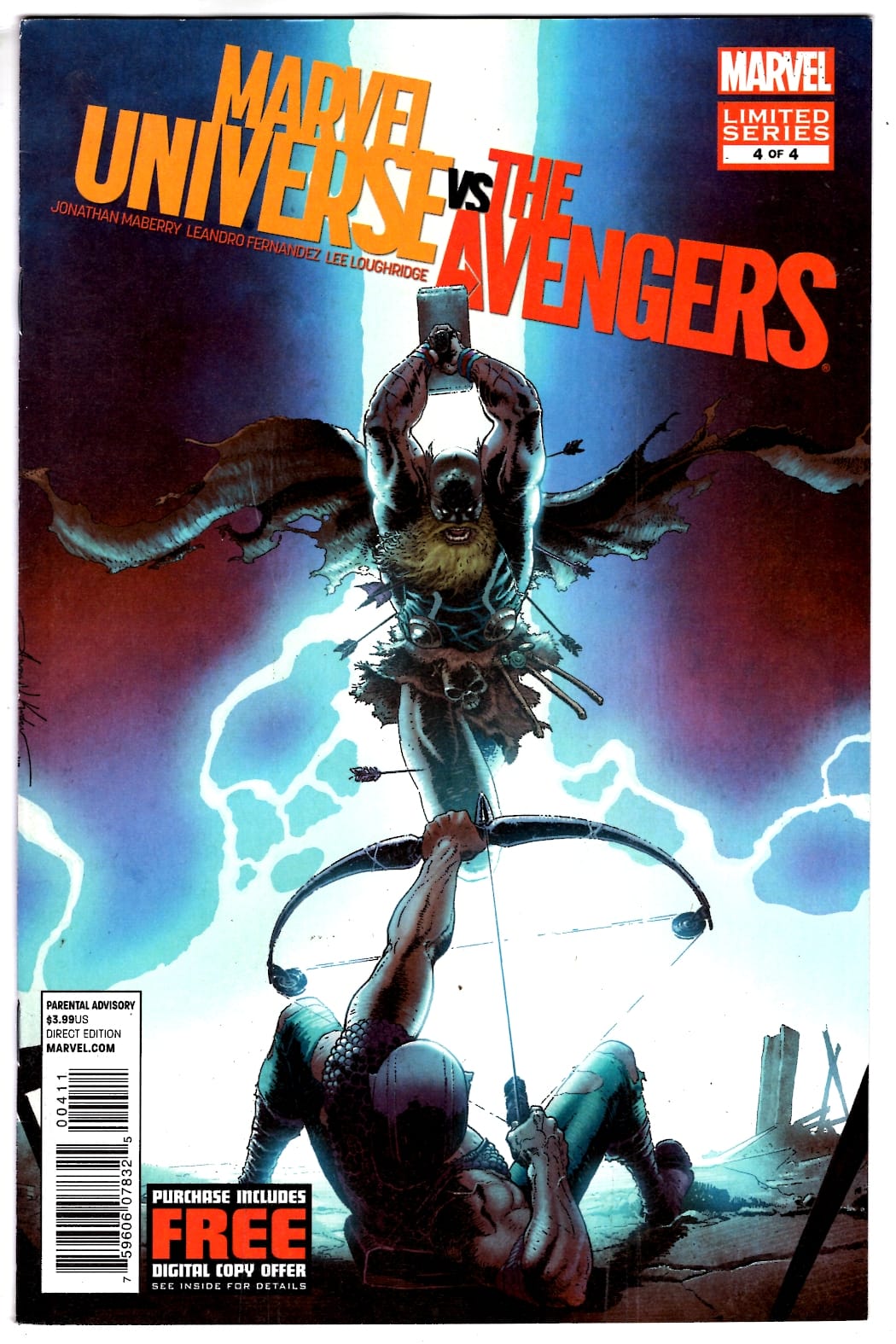 MARVEL COMICS COMIC BOOK MARVEL UNIVERSE VS AVENGERS #4 (OF 4) (FN/VF)