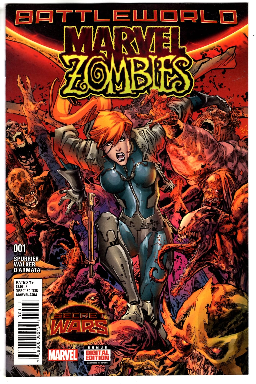 MARVEL COMICS COMIC BOOK MARVEL ZOMBIES #1 SWA (FN/VF)