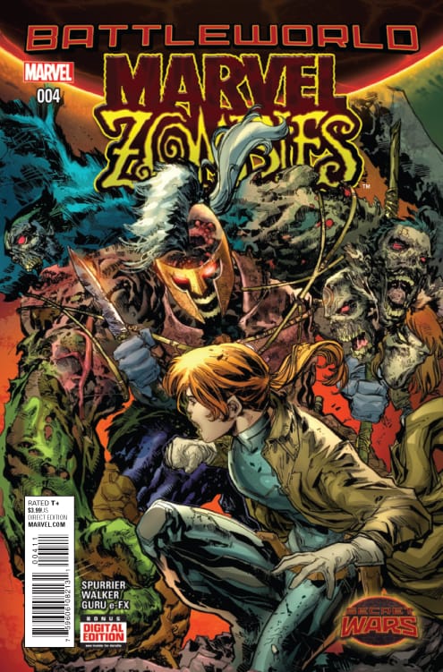 MARVEL COMICS COMIC BOOK MARVEL ZOMBIES #4 SWA (FN/VF)