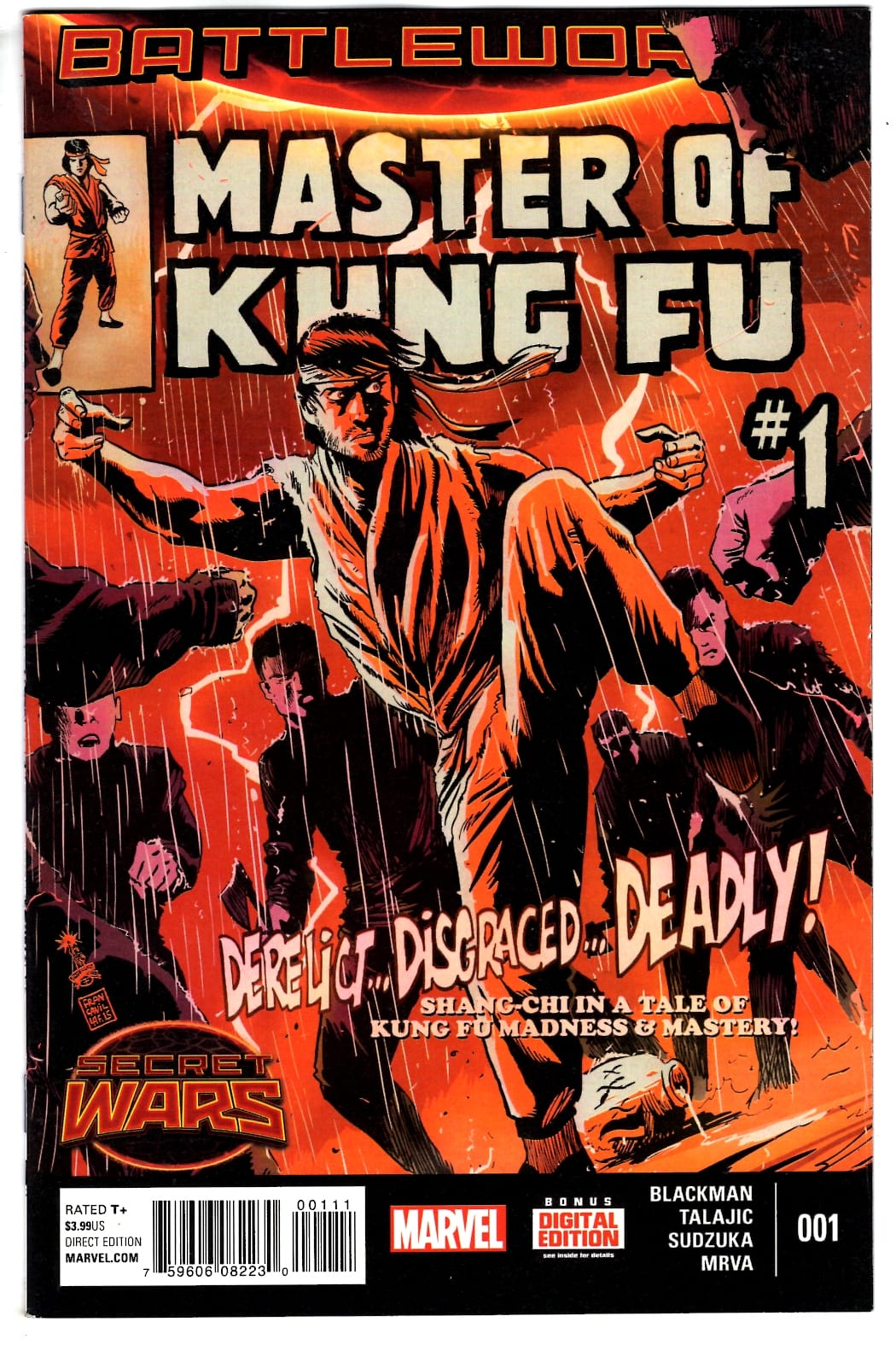 MARVEL COMICS COMIC BOOK MASTER KUNG FU #1 (OF 4) (VF)