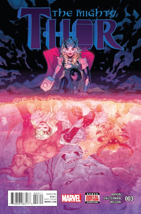 MARVEL COMICS COMIC BOOK MIGHTY THOR #3 (VF)
