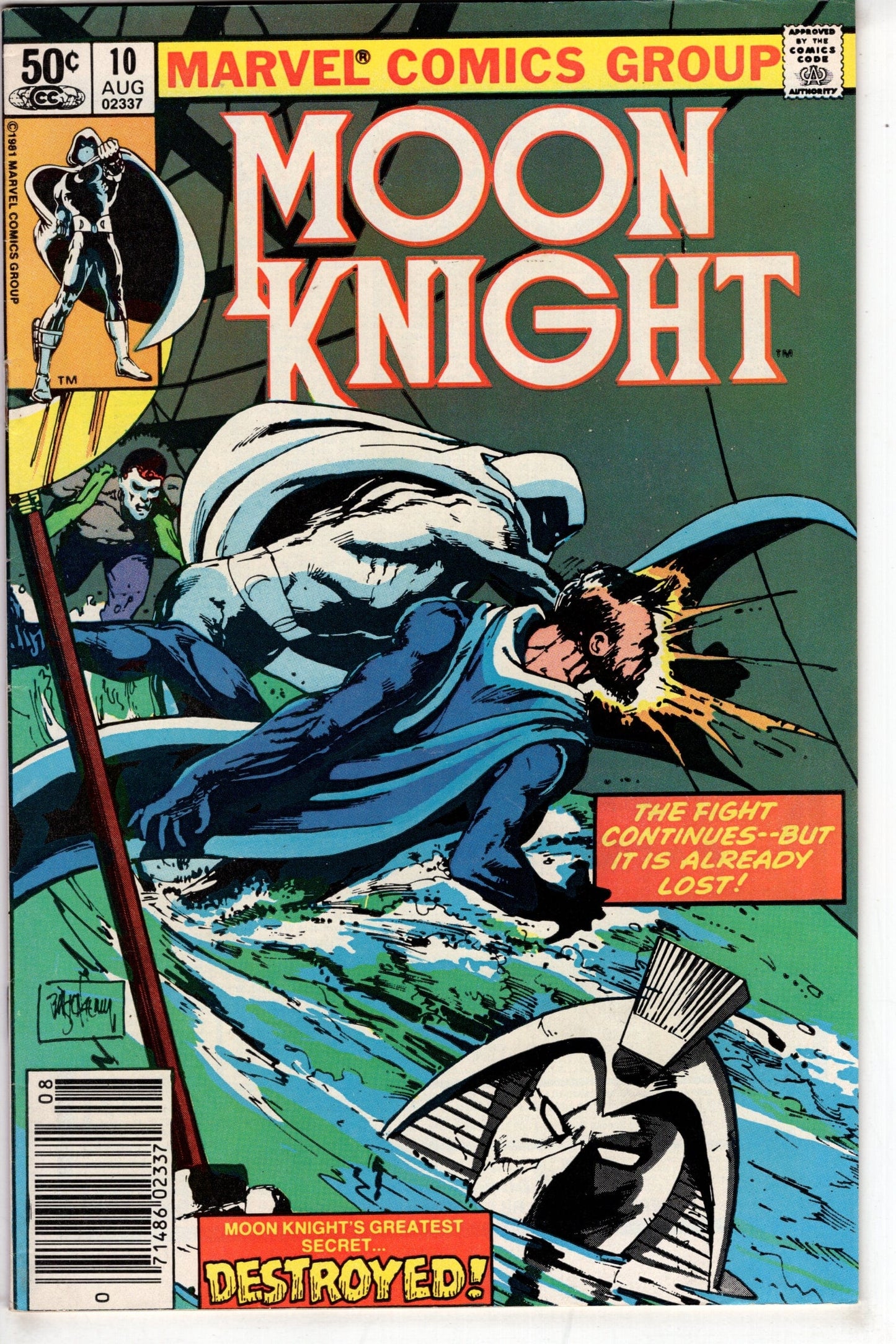 MARVEL COMICS COMIC BOOK Moon Knight (1980 series) #10
