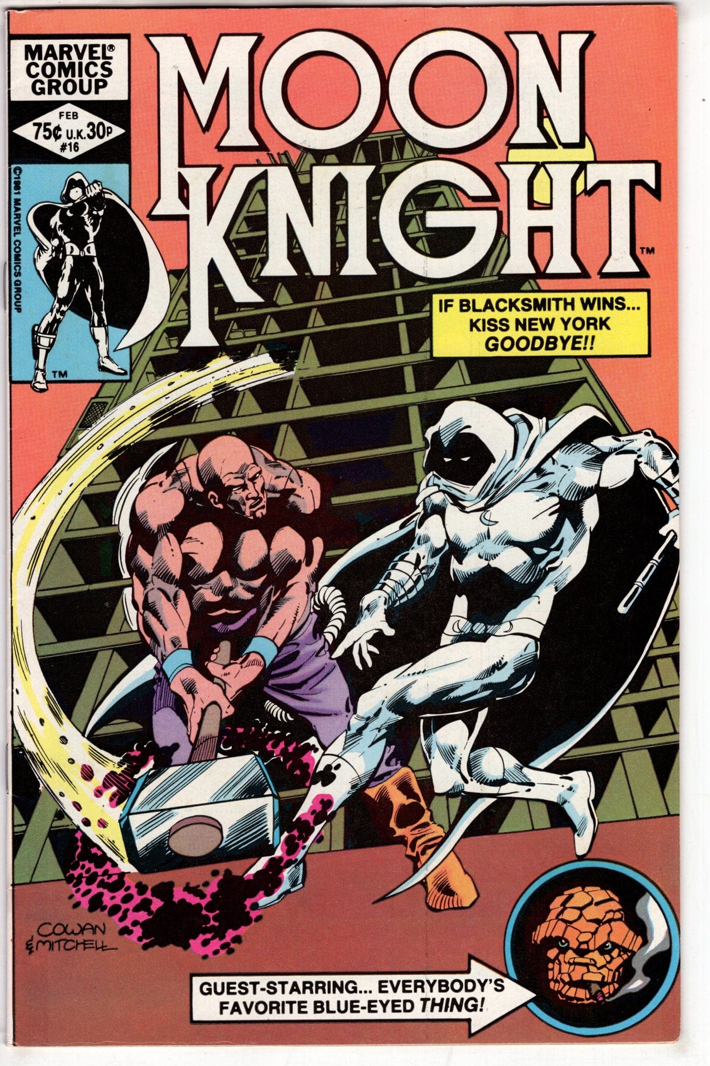 MARVEL COMICS COMIC BOOK Moon Knight (1980 series) #16
