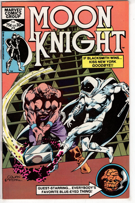 MARVEL COMICS COMIC BOOK Moon Knight (1980 series) #16