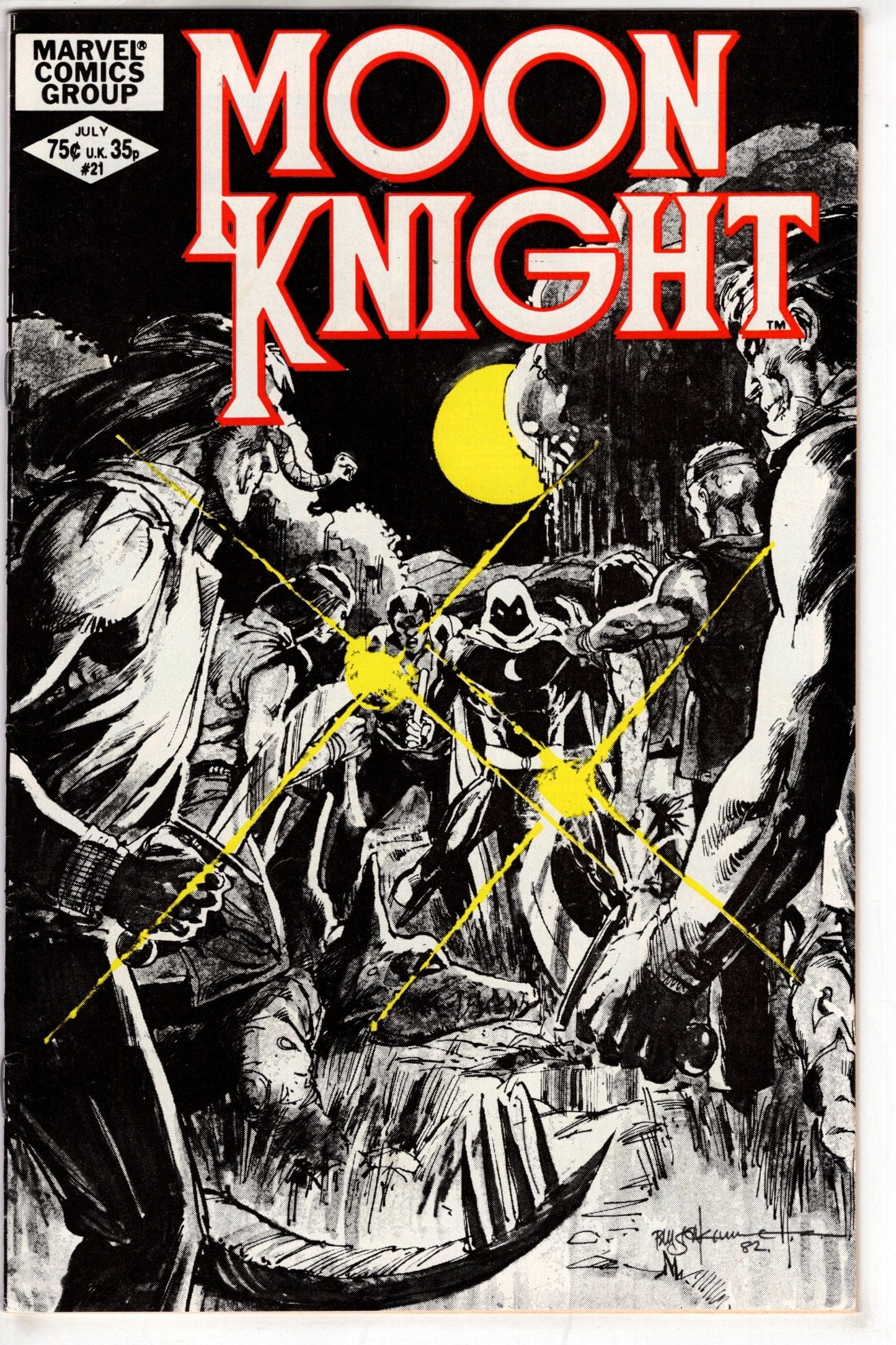 MARVEL COMICS COMIC BOOK Moon Knight (1980 series) #21