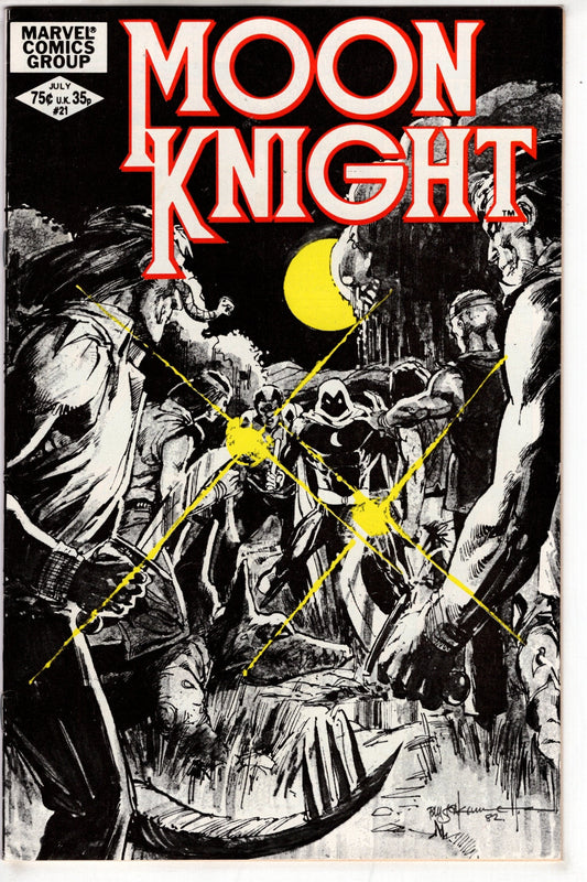 MARVEL COMICS COMIC BOOK Moon Knight (1980 series) #21