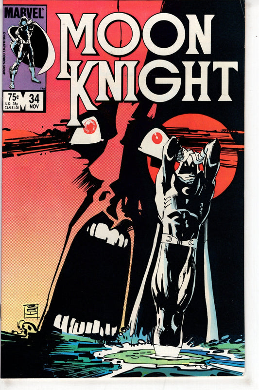 MARVEL COMICS COMIC BOOK Moon Knight (1980 series) #34