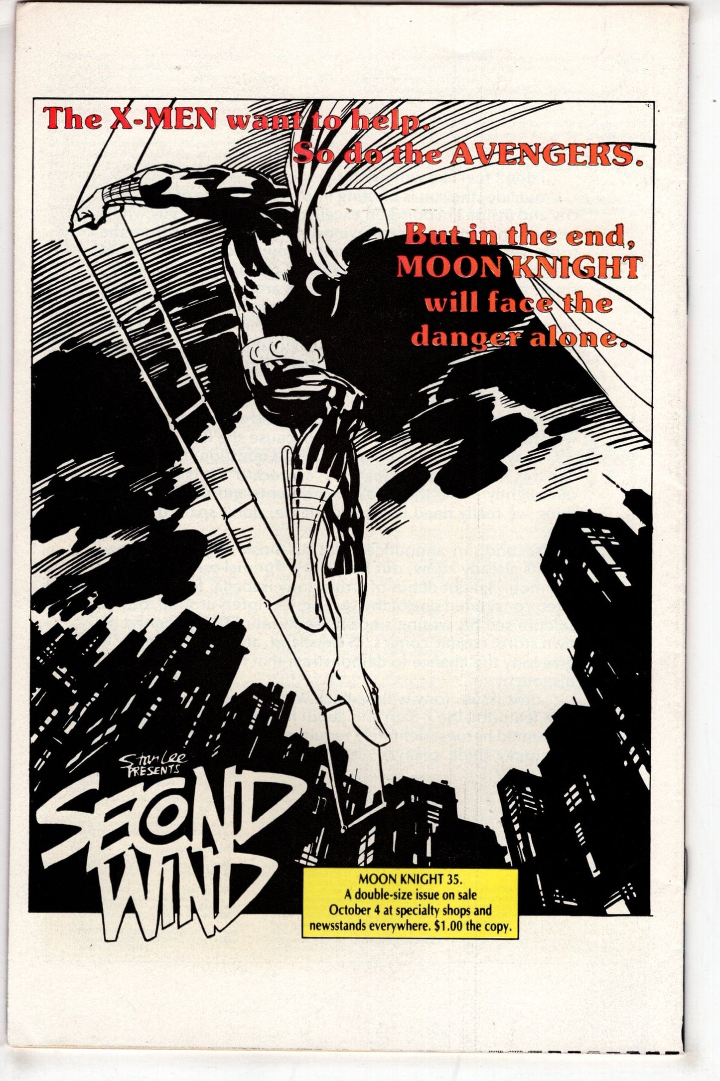 MARVEL COMICS COMIC BOOK Moon Knight (1980 series) #34