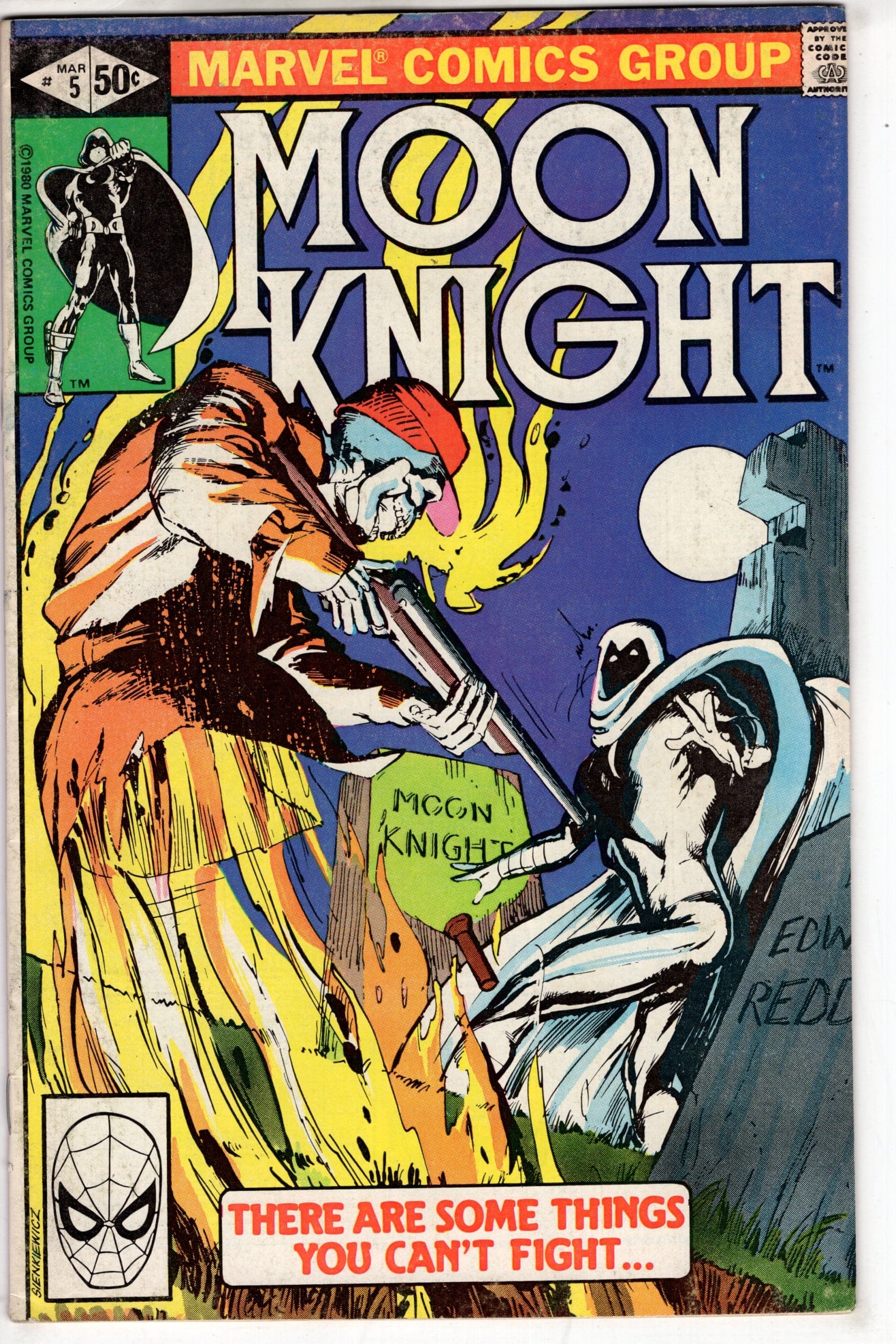 MARVEL COMICS COMIC BOOK Moon Knight (1980 series) #5 [Direct]
