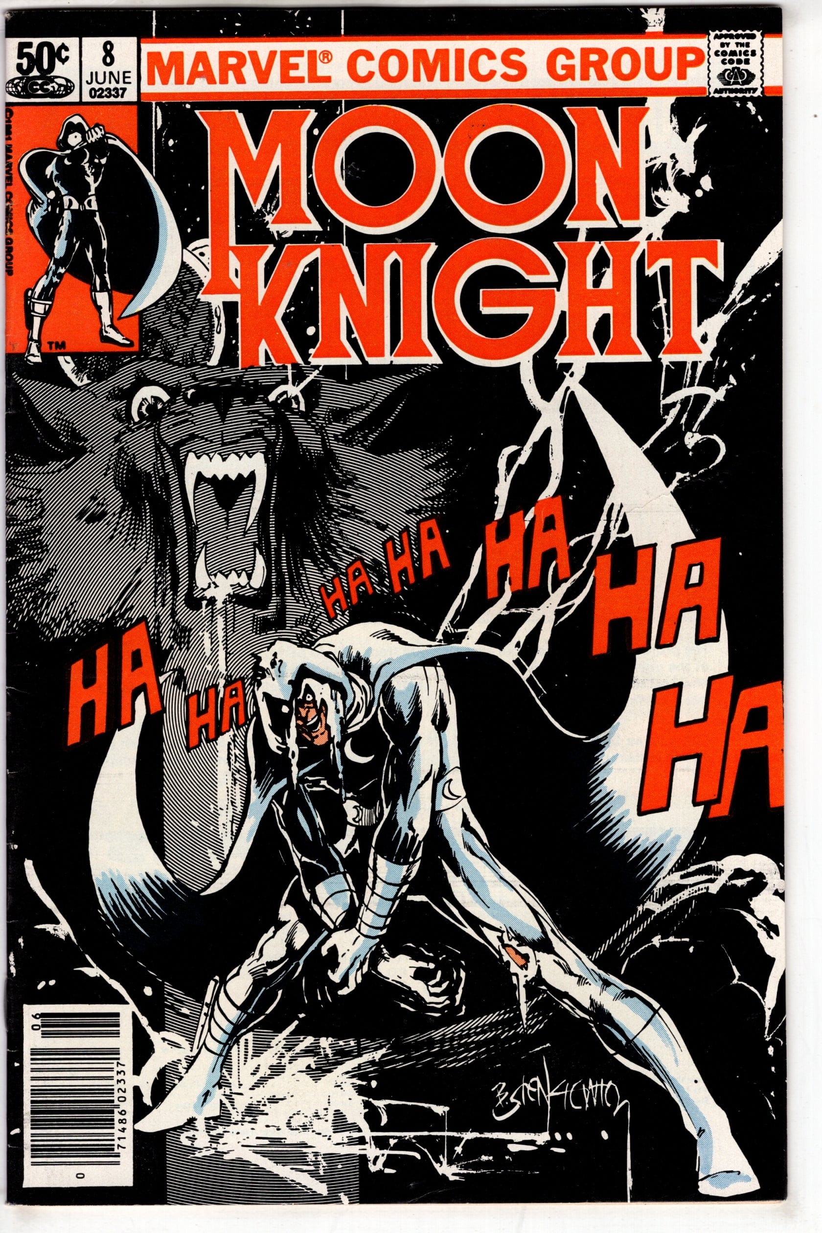MARVEL COMICS COMIC BOOK Moon Knight (1980 series) #8
