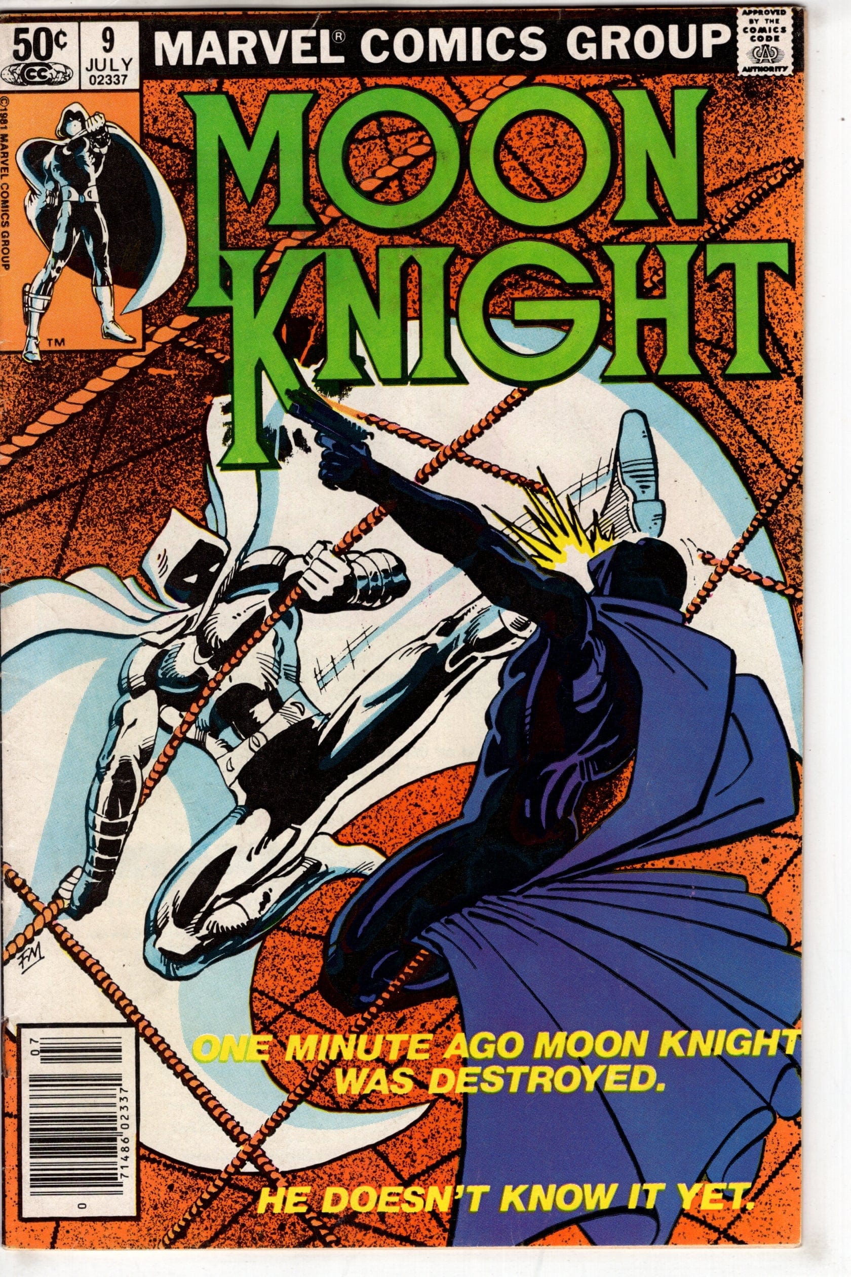 MARVEL COMICS COMIC BOOK Moon Knight (1980 series) #9