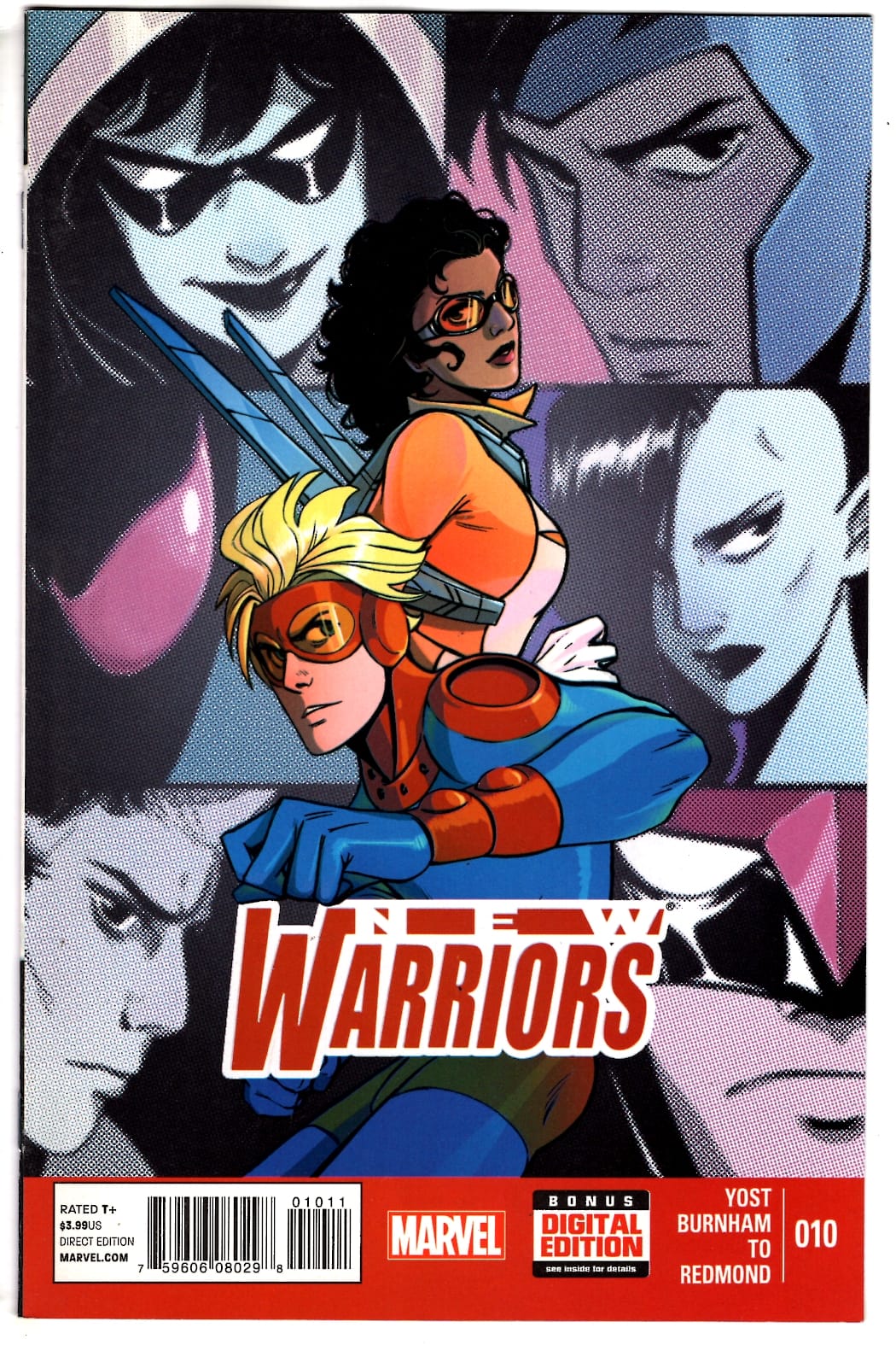 MARVEL COMICS COMIC BOOK NEW WARRIORS #10 (VF)