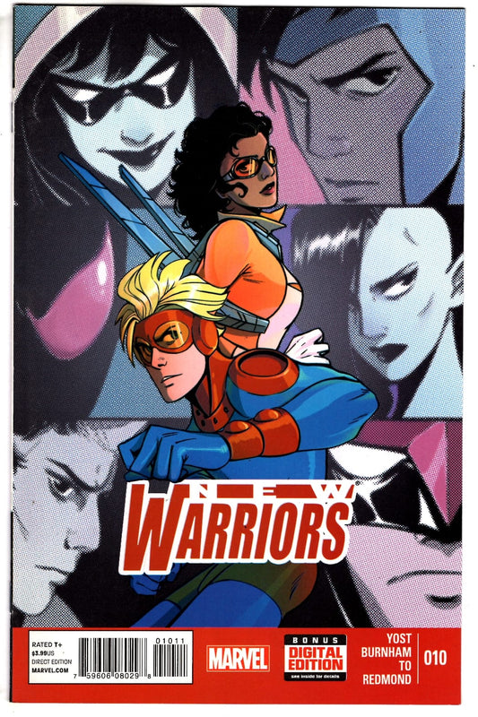 MARVEL COMICS COMIC BOOK NEW WARRIORS #10 (VF)