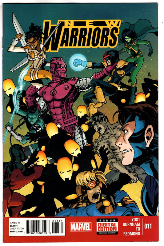 MARVEL COMICS COMIC BOOK NEW WARRIORS #11 (VF)