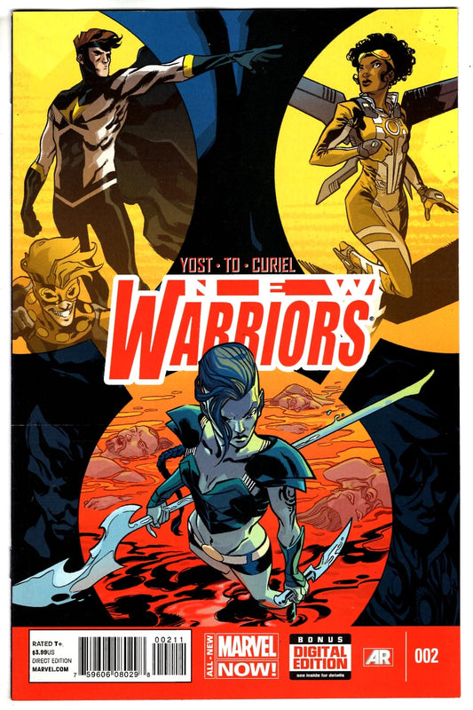 MARVEL COMICS COMIC BOOK NEW WARRIORS #2 ANMN (VF)