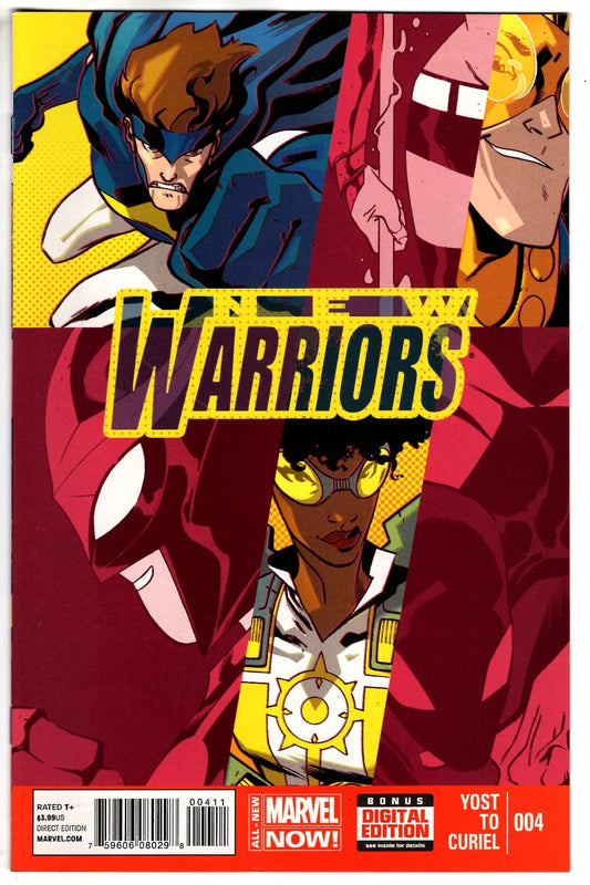 MARVEL COMICS COMIC BOOK NEW WARRIORS #4 (VF)