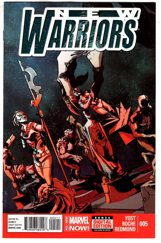 MARVEL COMICS COMIC BOOK NEW WARRIORS #5 (VF)
