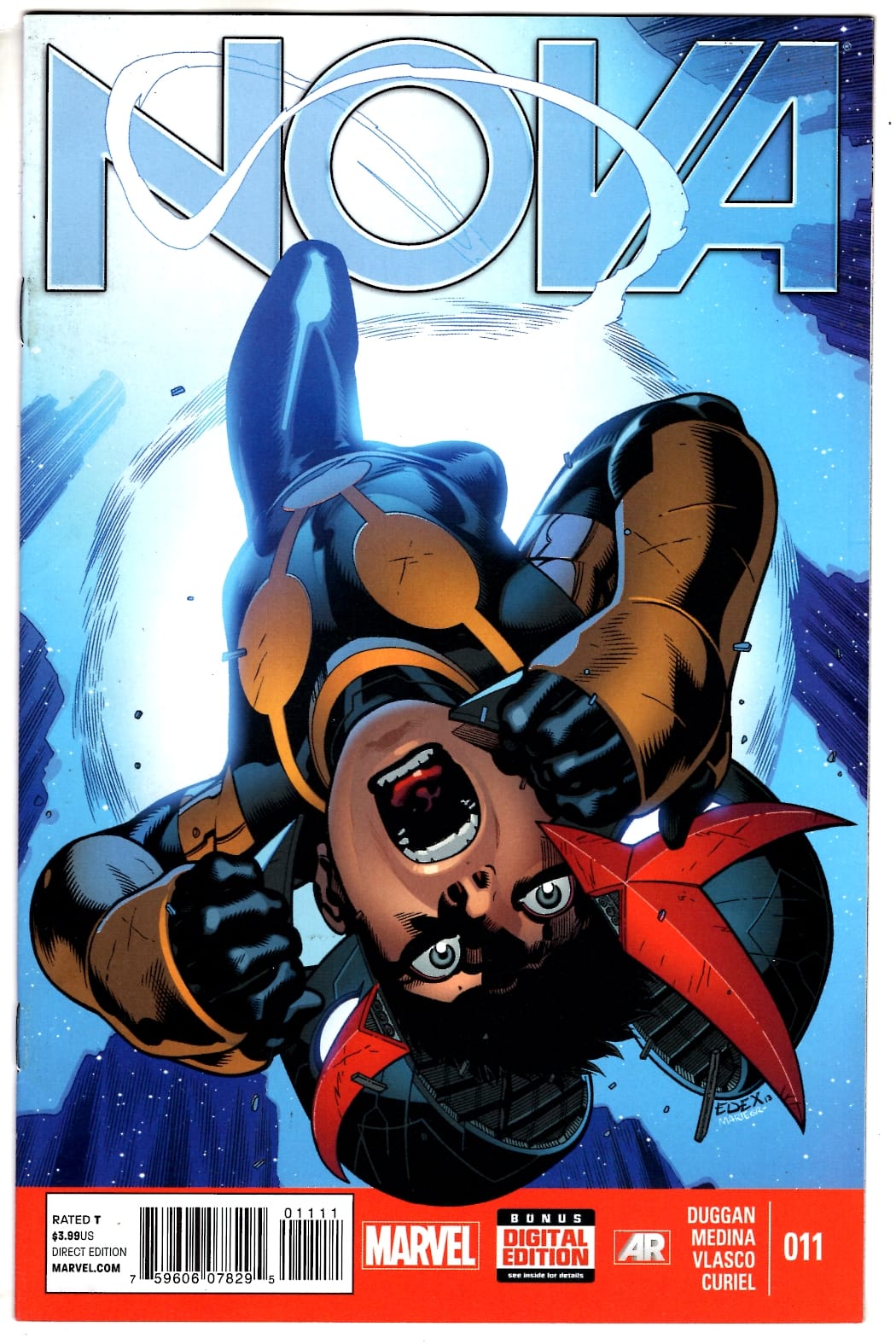 MARVEL COMICS COMIC BOOK NOVA #11 (VF)