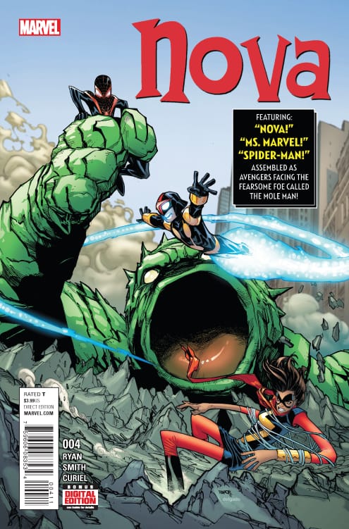 MARVEL COMICS COMIC BOOK NOVA #4 (FN/VF)