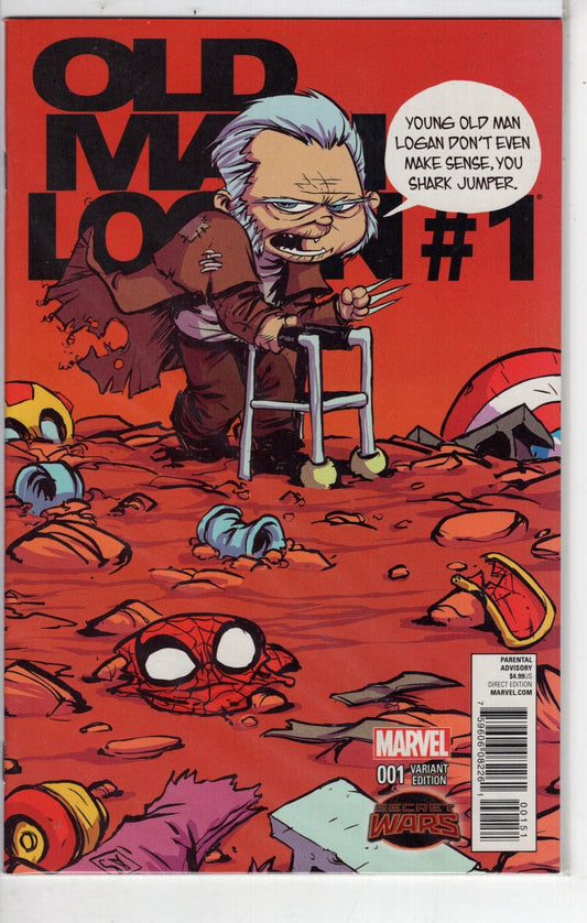 MARVEL COMICS COMIC BOOK OLD MAN LOGAN #1 VARIANT [VF/NM]