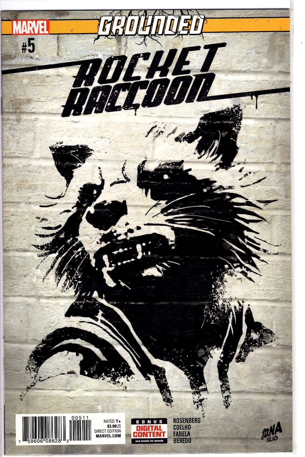 MARVEL COMICS COMIC BOOK ROCKET RACCOON #5 (VF)