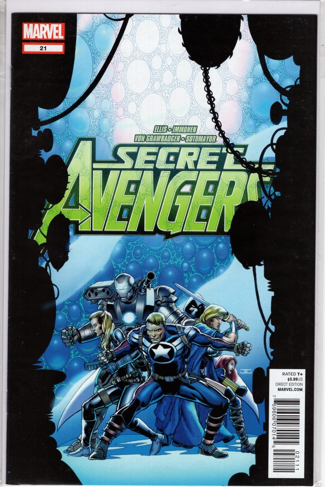 MARVEL COMICS COMIC BOOK SECRET AVENGERS #21 (VF/NM)