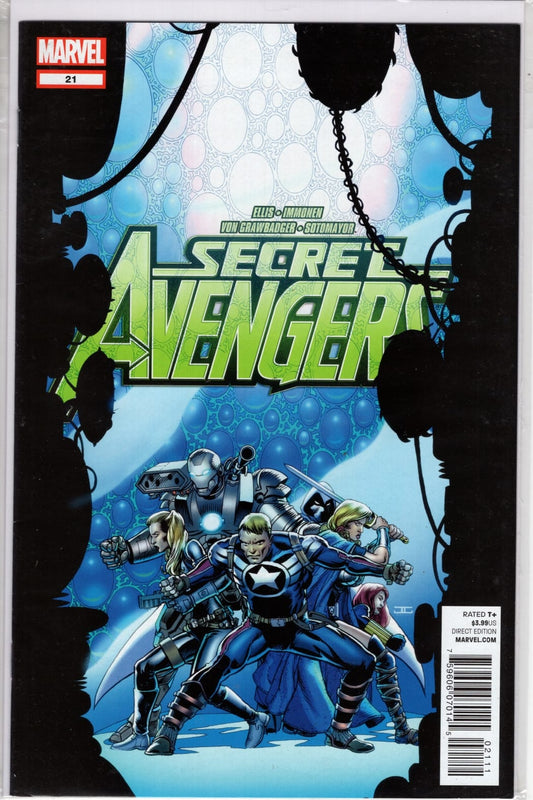 MARVEL COMICS COMIC BOOK SECRET AVENGERS #21 (VF/NM)