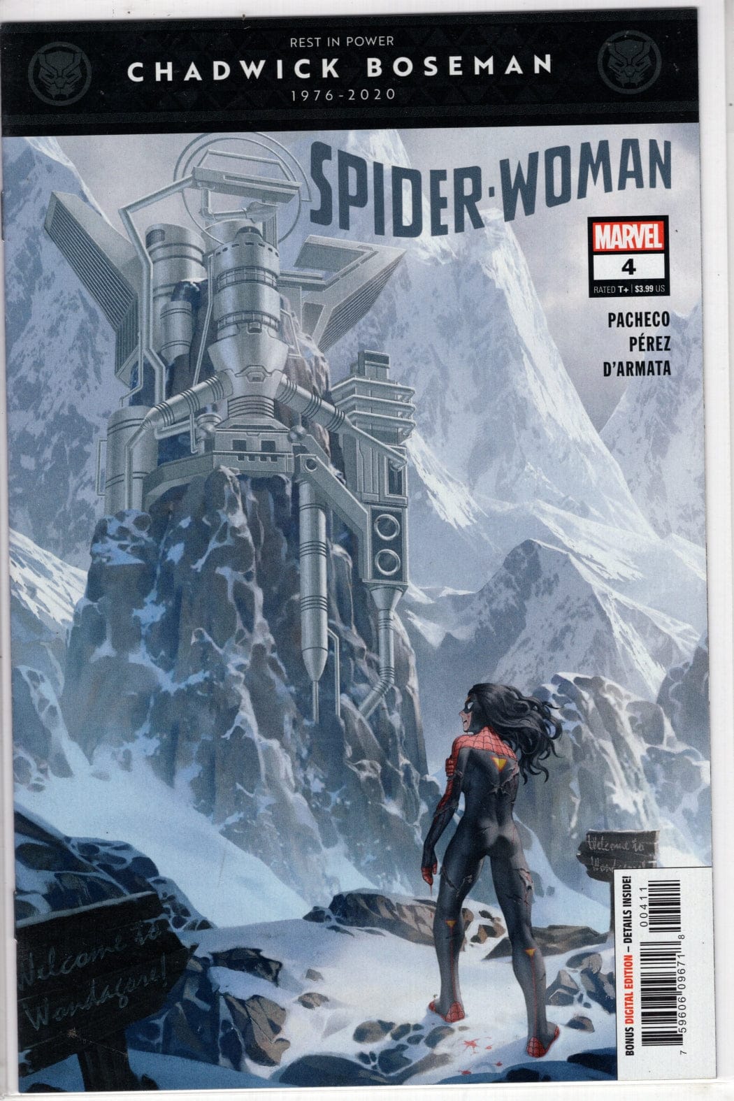MARVEL COMICS comic book SPIDER-WOMAN #4