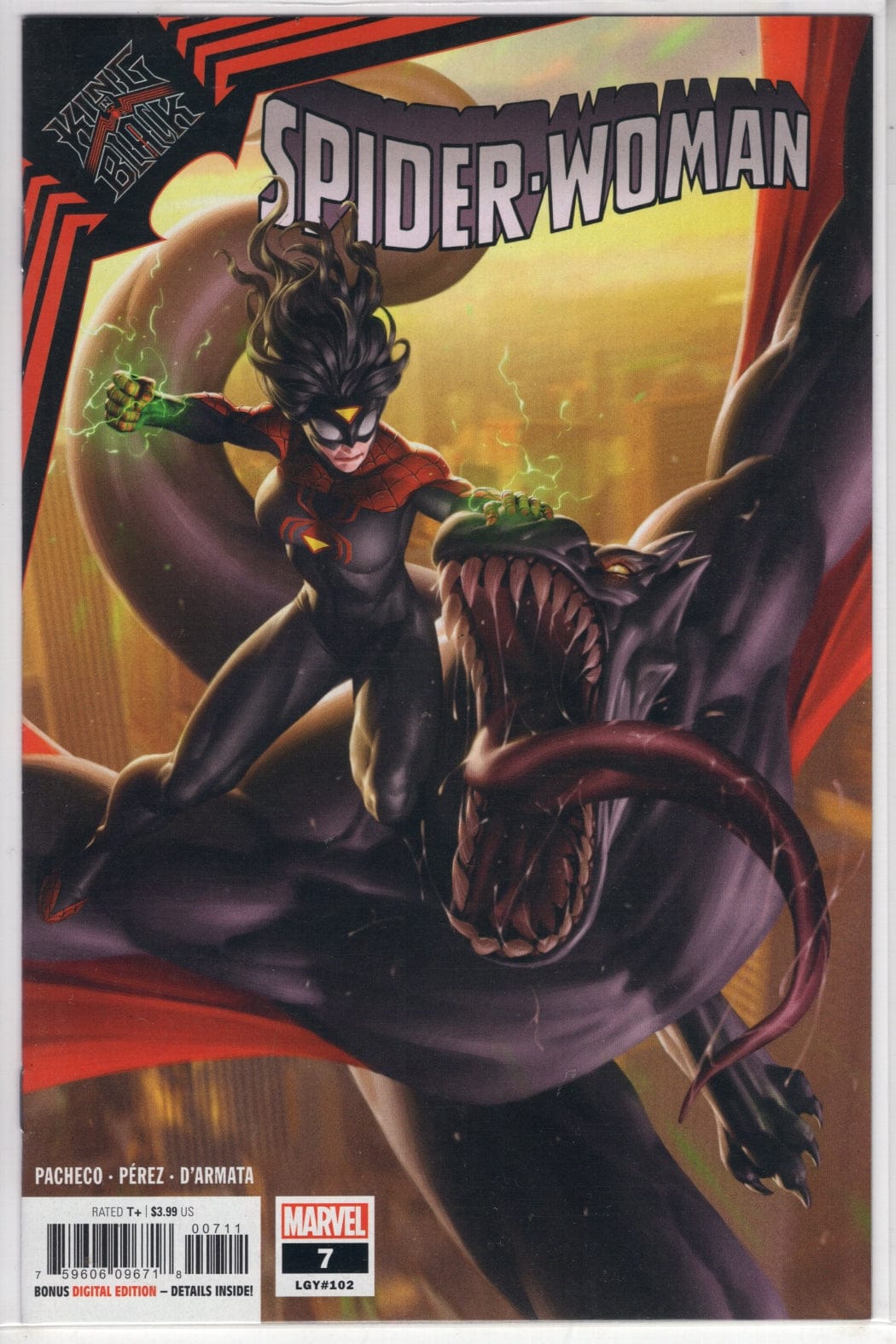 MARVEL COMICS COMIC BOOK SPIDER-WOMAN #7 KIB