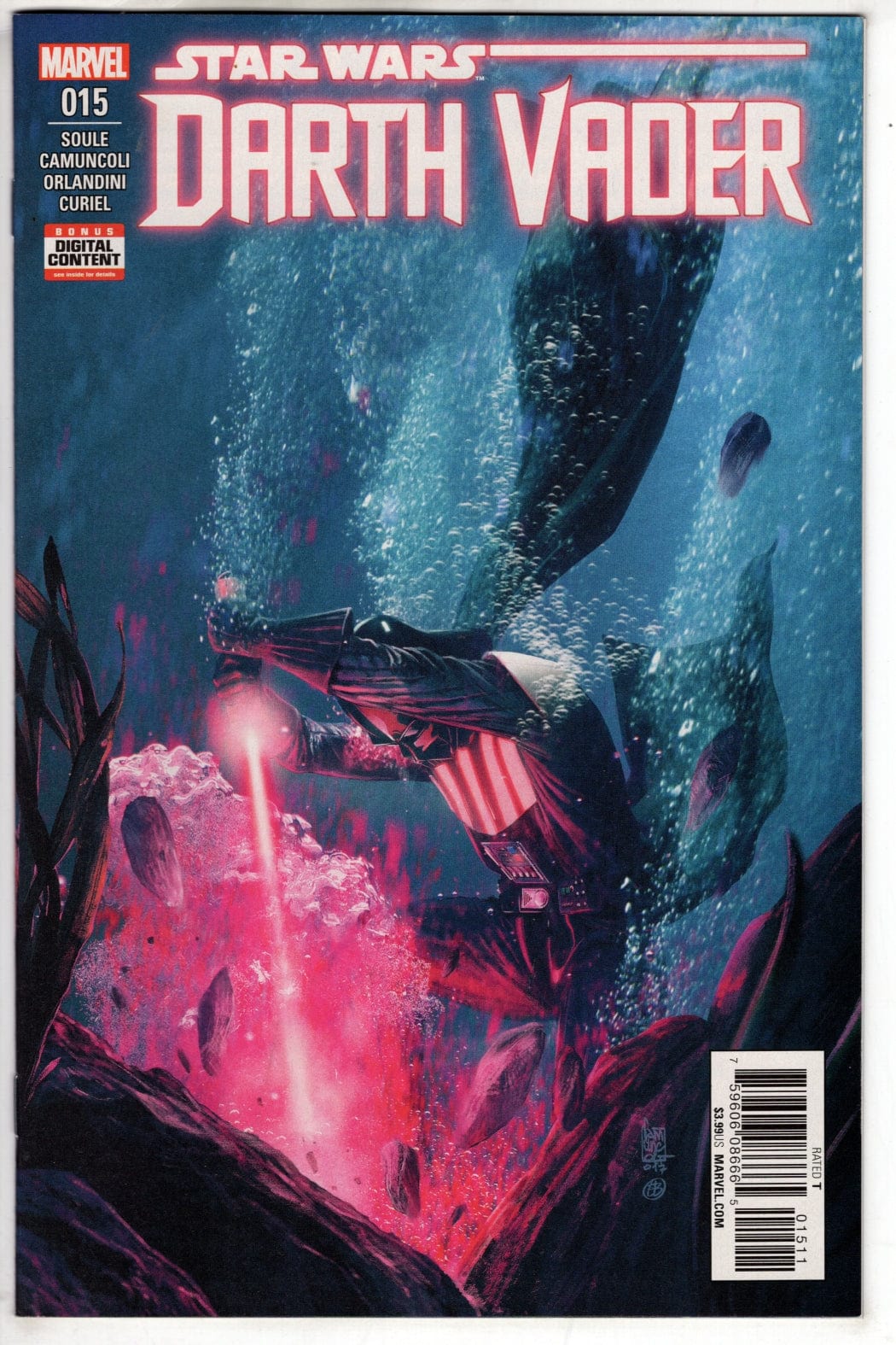 MARVEL COMICS COMIC BOOK STAR WARS DARTH VADER #15