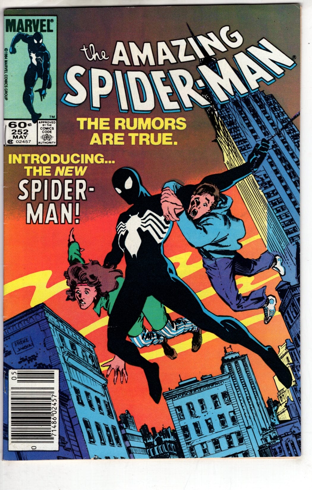MARVEL COMICS COMIC BOOK The Amazing Spider-Man #252 [FN/VF]