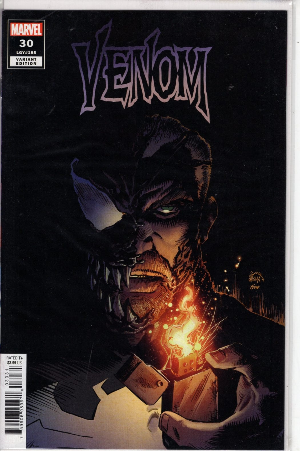 MARVEL COMICS comic book VENOM #30 STEGMAN VAR