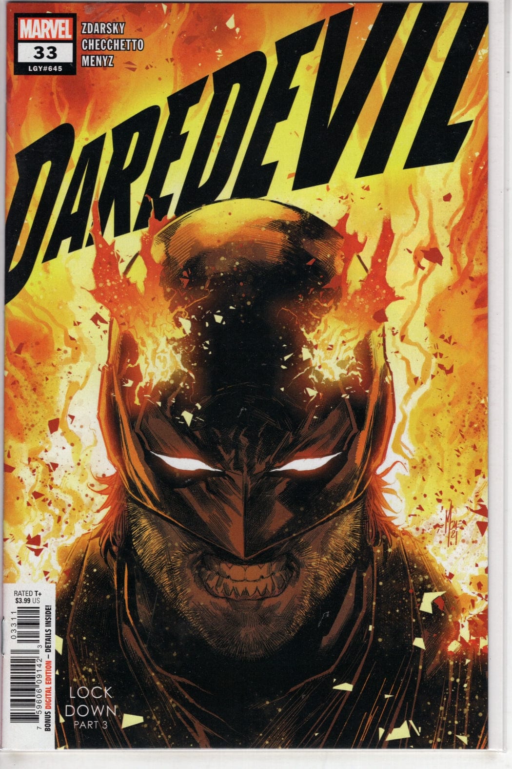 MARVEL COMICS comic books DAREDEVIL #33 [VF/NM]