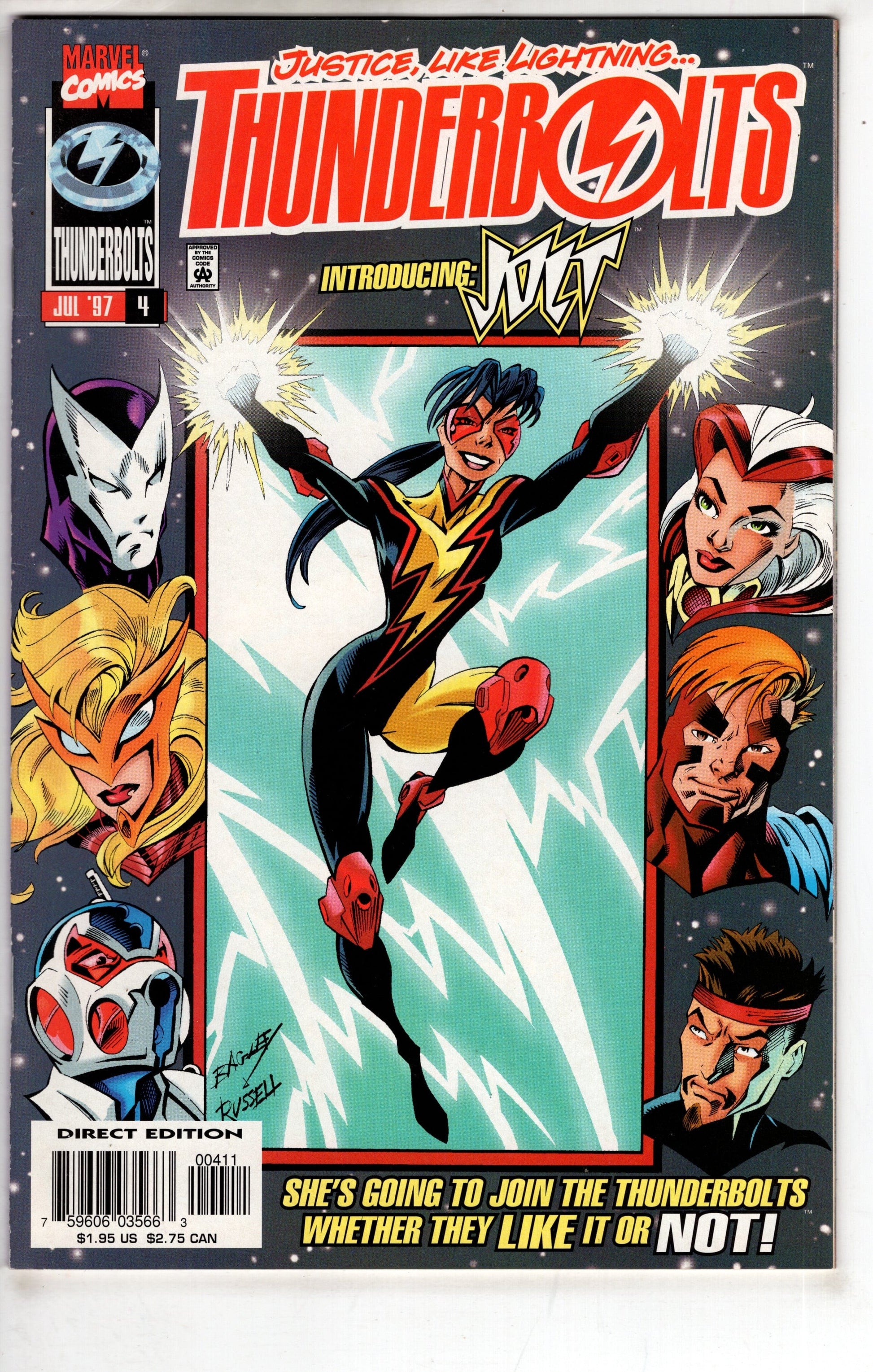 MARVEL COMICS comic Thunderbolts (1997 series) #4