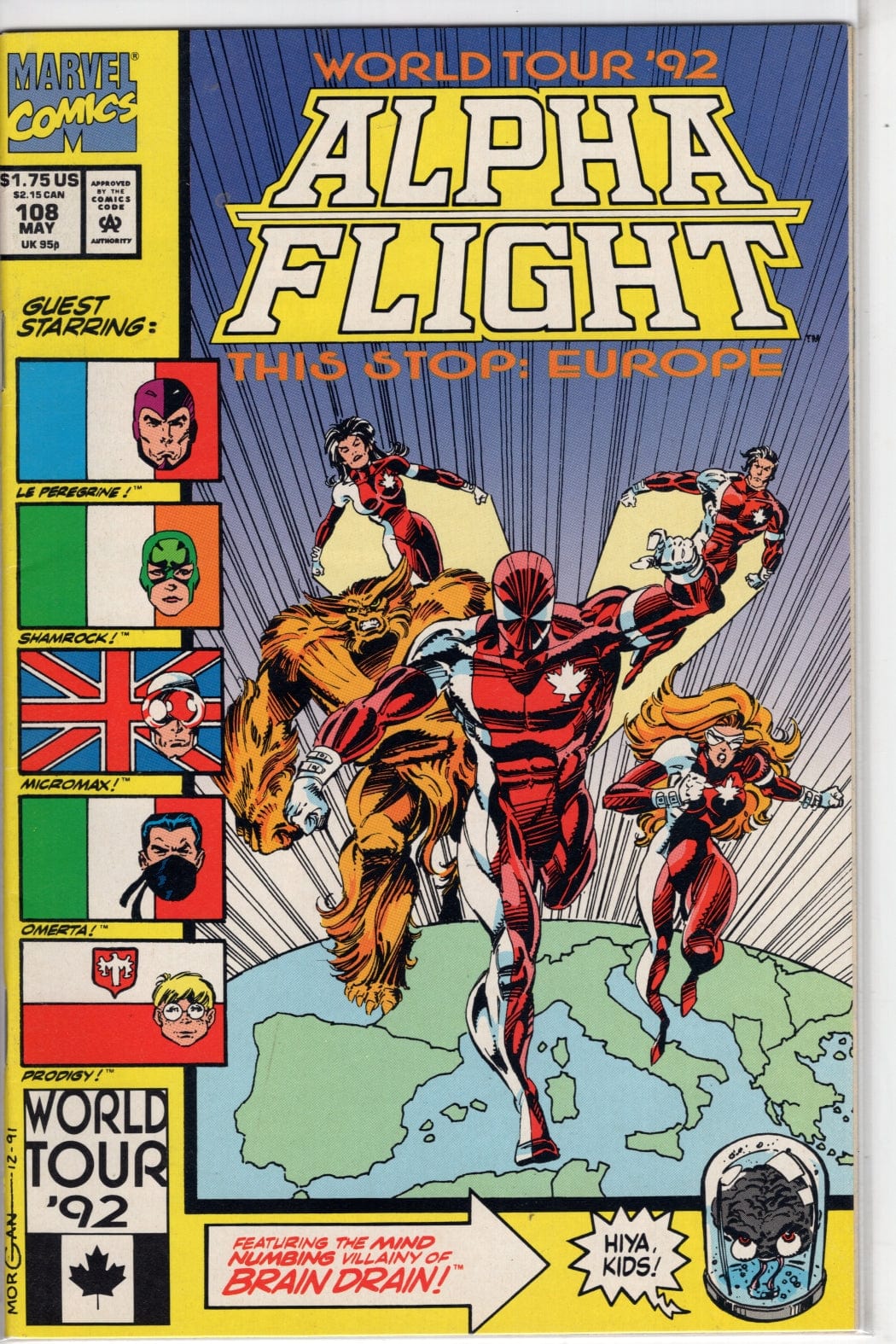 Marvel Comics Comics Alpha Flight #108