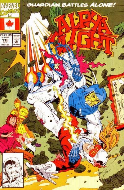 Marvel Comics Comics Alpha Flight #113 [FN/VF]