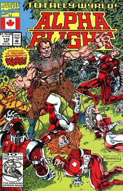 Marvel Comics Comics Alpha Flight #115