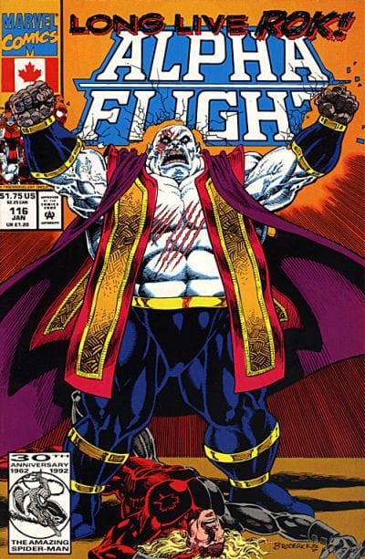 Marvel Comics Comics Alpha Flight #116