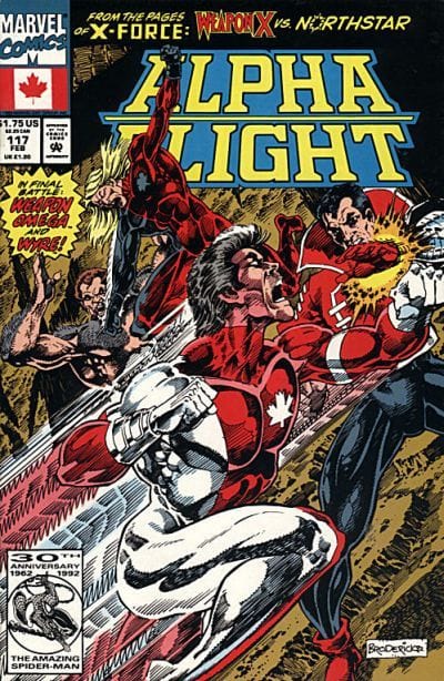 Marvel Comics Comics Alpha Flight #117