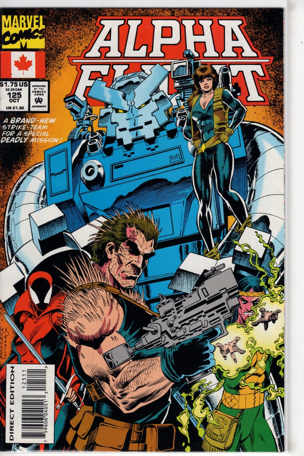 Marvel Comics Comics Alpha Flight #125