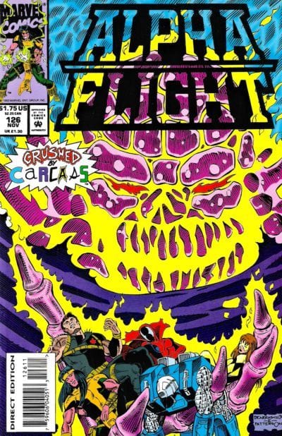 Marvel Comics Comics Alpha Flight #126
